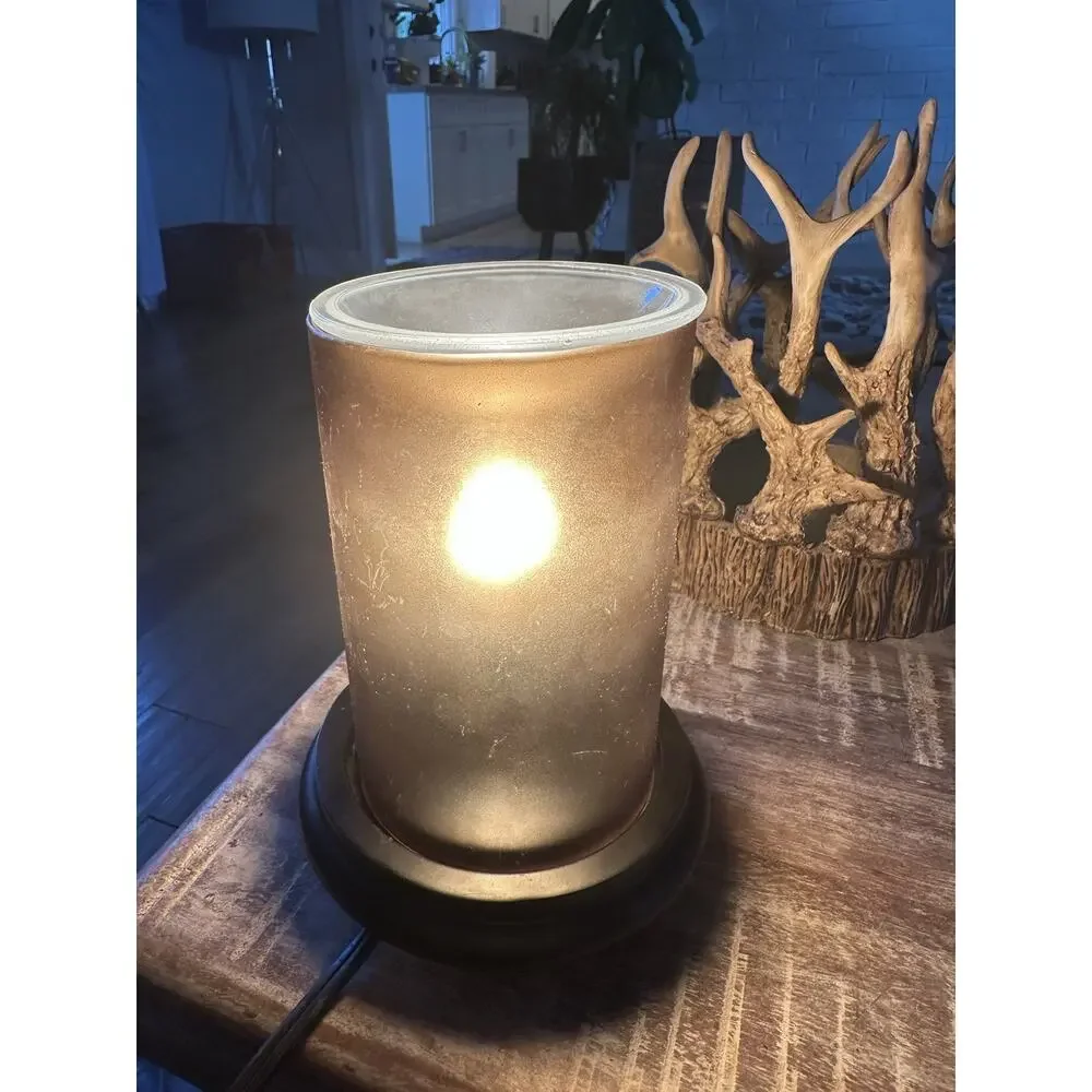 Rustic Antler Candle Warmer W/Light Nice Quality!